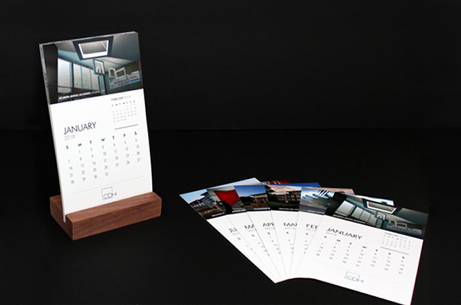 Desk Calendar  Print Collateral