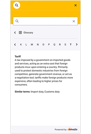 Product Glossary 3